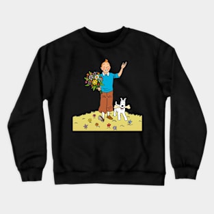 Tintin And Milou Crewneck Sweatshirt